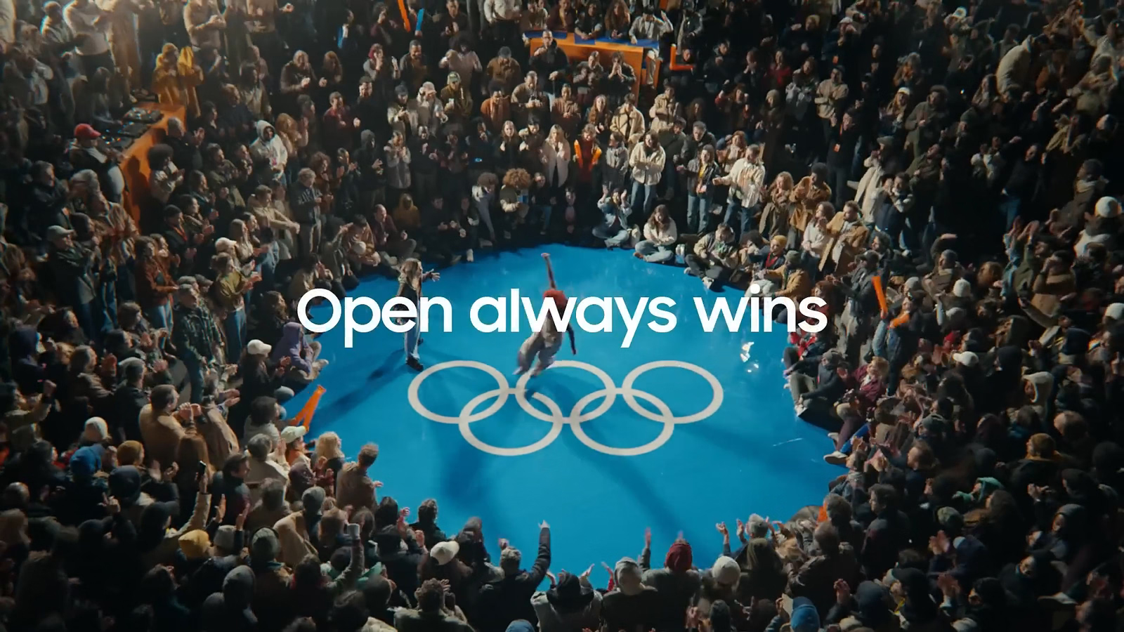 Open always wins — Samsung x Paris 2024